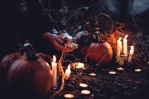 Halloween Table Setting